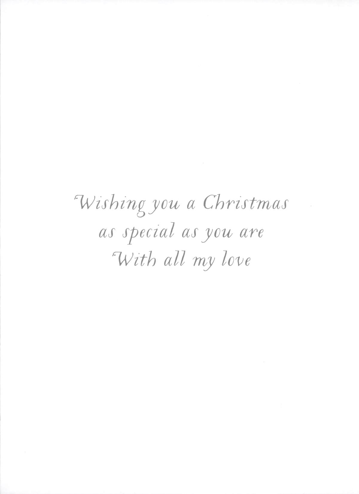 To My Fiance Embellished Festive Robin Christmas Card