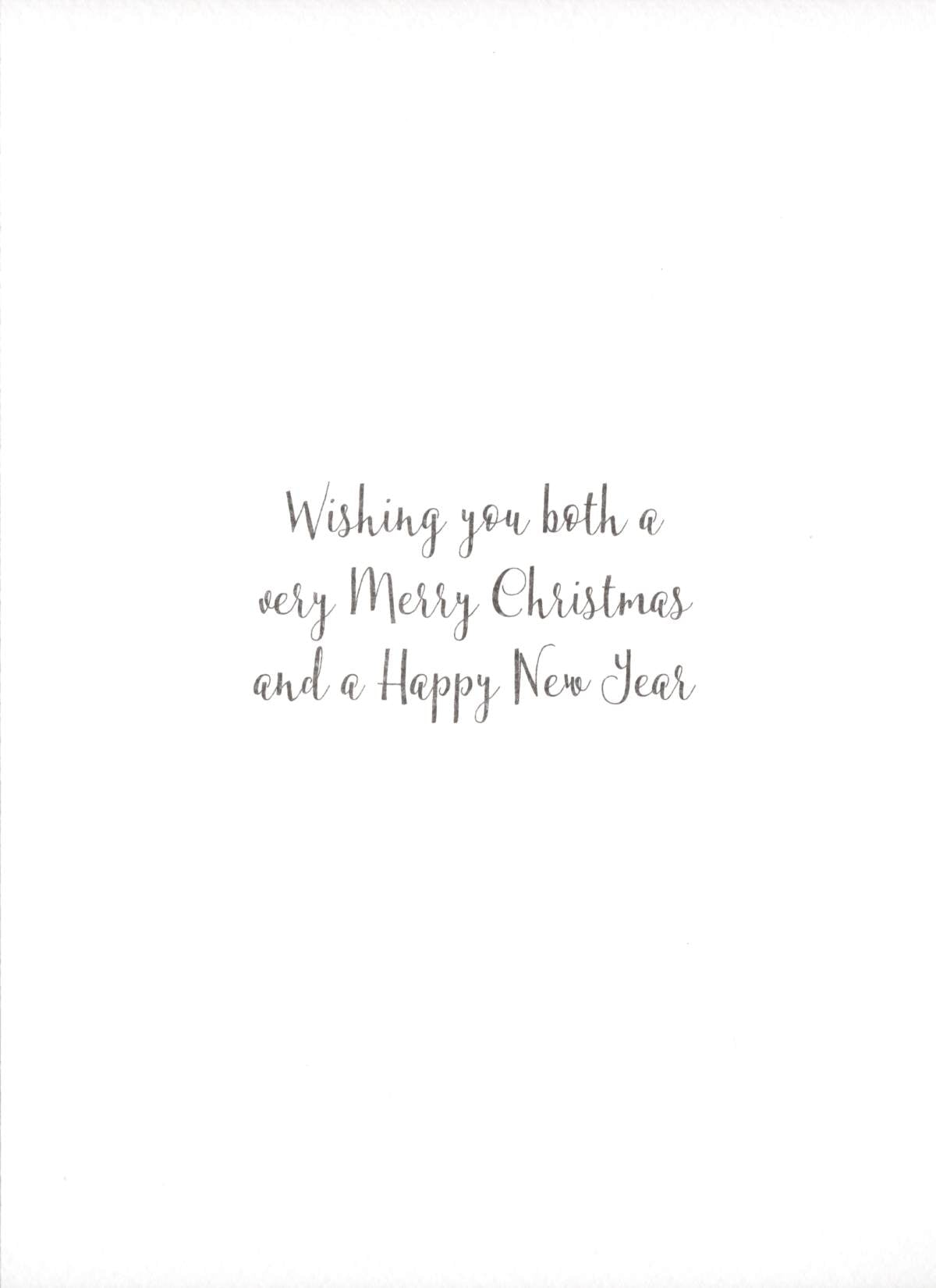 The Wildlife Grandparents Festive Robins Christmas Card