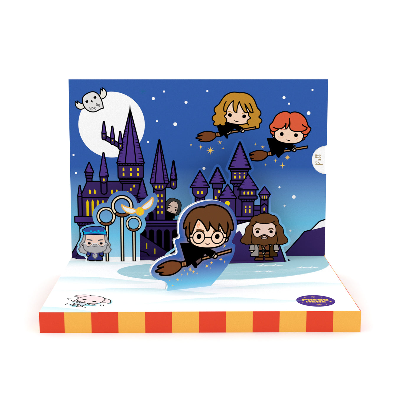 Harry Potter Hogwarts Music Box Card Musical Christmas Card Love Kate's