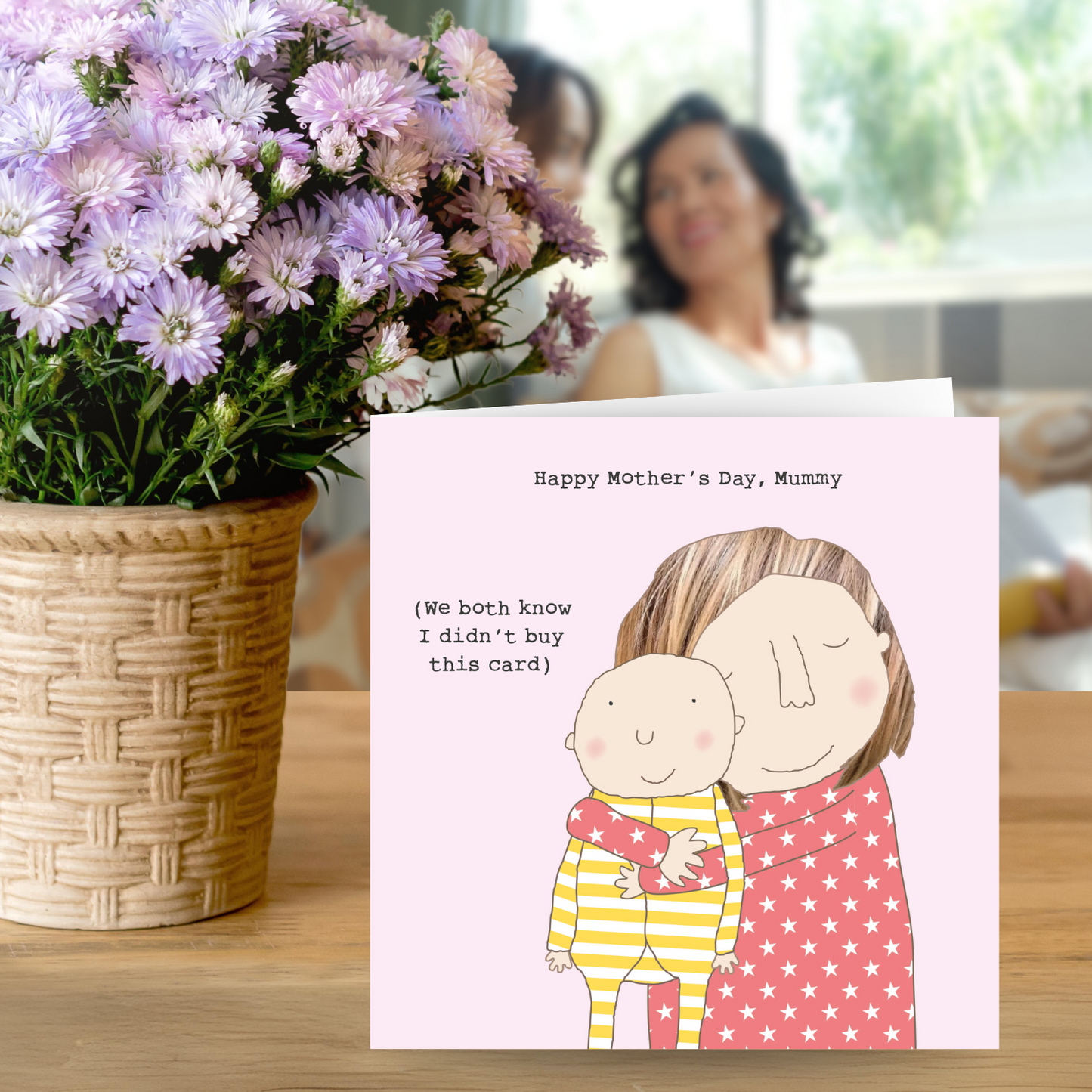 Rosie Made A Thing I Didn't Buy This Card Mother's Day Funny Greeting Card