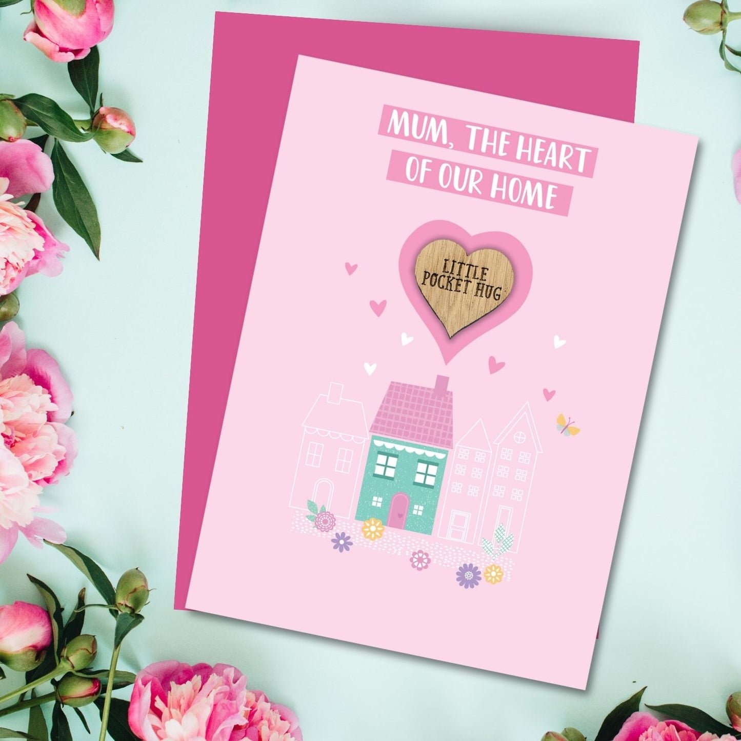 Pocket Hug Mum Heart Of Our Home Mother's Day Card & Gift Greeting Card