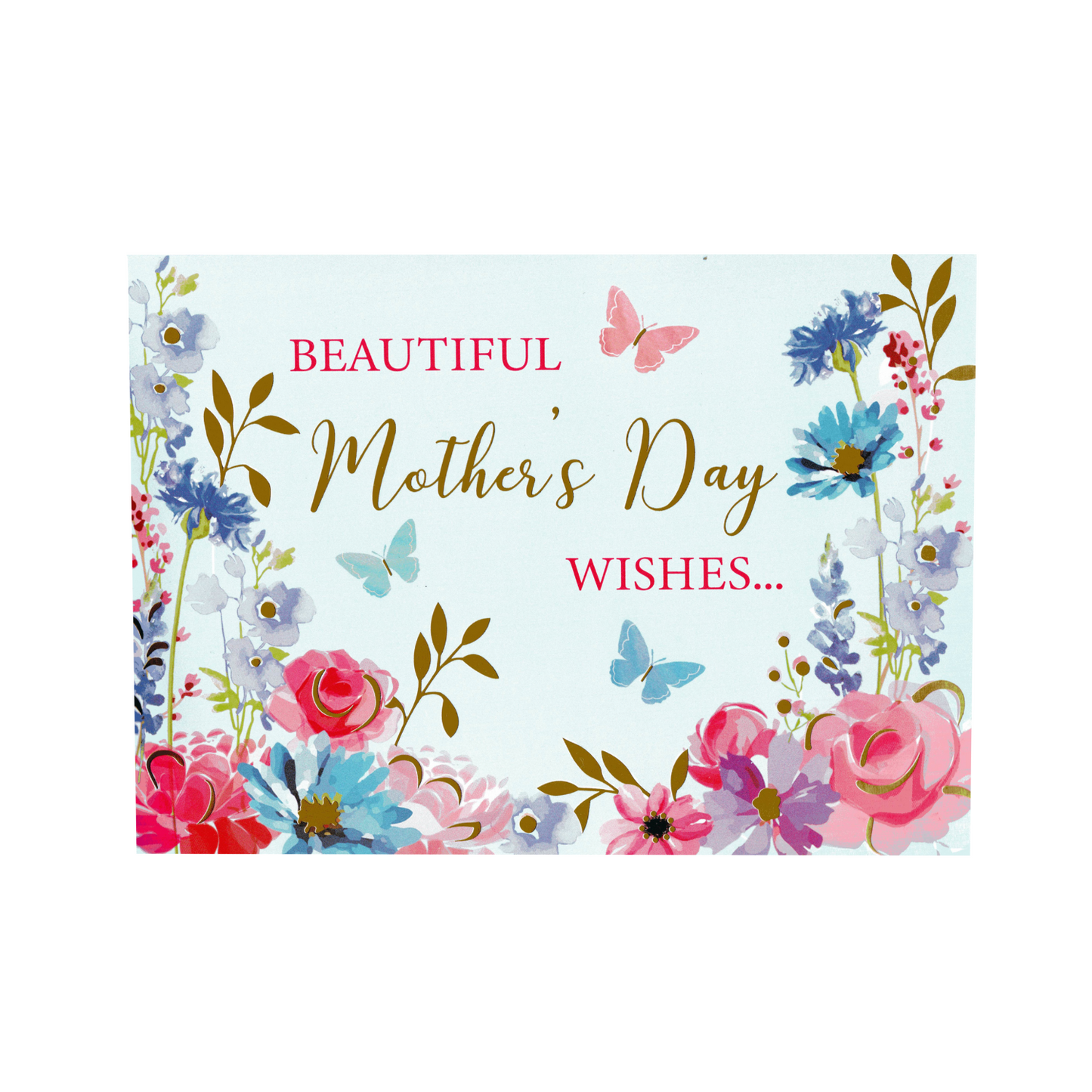 Beautiful Wishes Flutteringly Fabulous! Mother's Day Pop Up Greeting Card