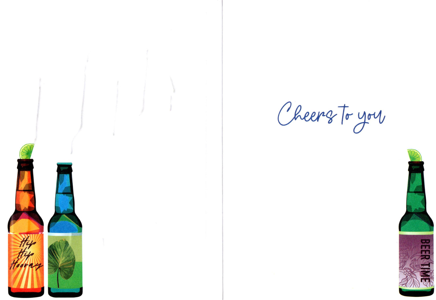 Happy Birthday Beer Time Cheers! Birthday Card