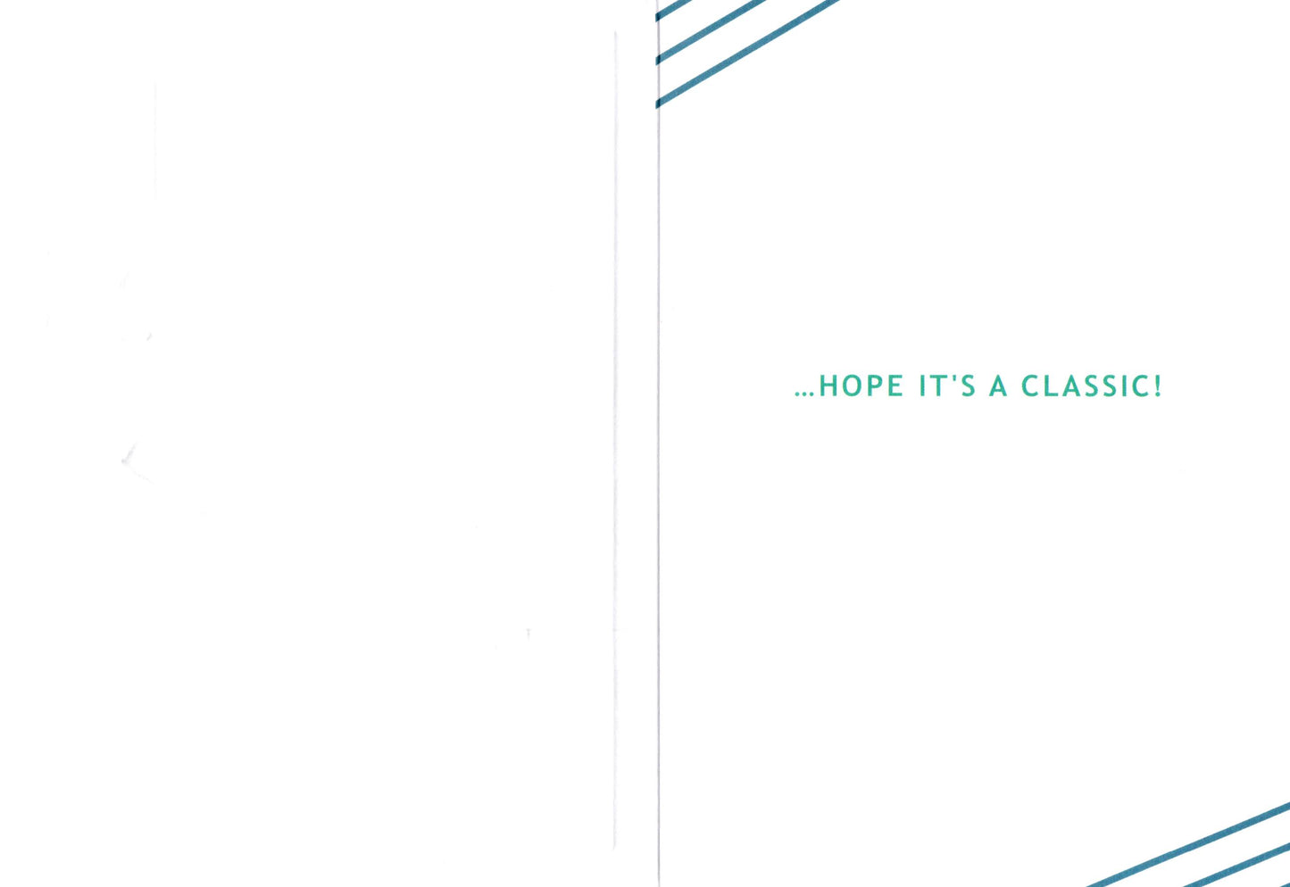 It's Your Birthday Racing Car Birthday Card