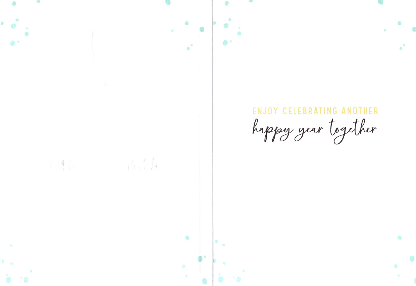 It's A Special Day Happy Anniversary Card
