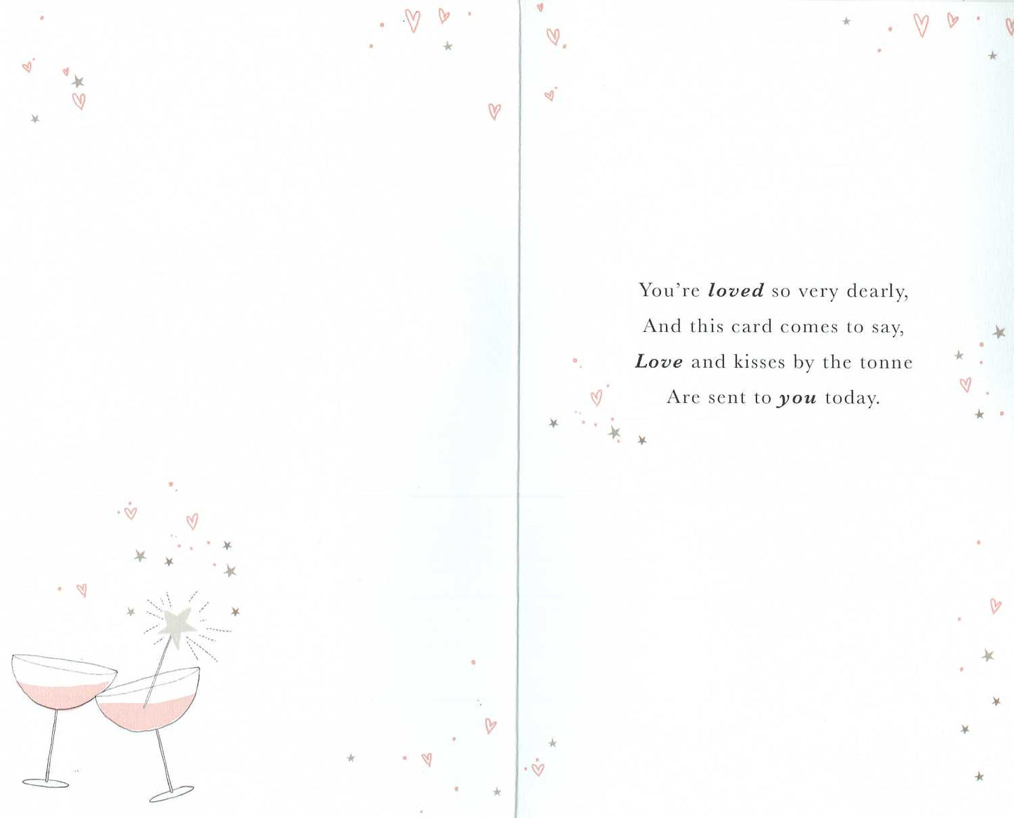 On Our Anniversary Embellished Anniversary Greeting Card