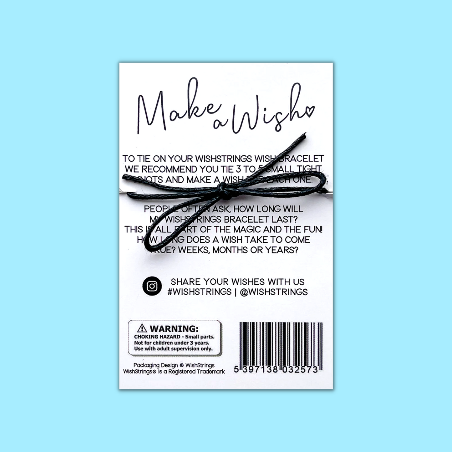 You've Graduated Congratulations Wish String Bracelet With Lucky Charm