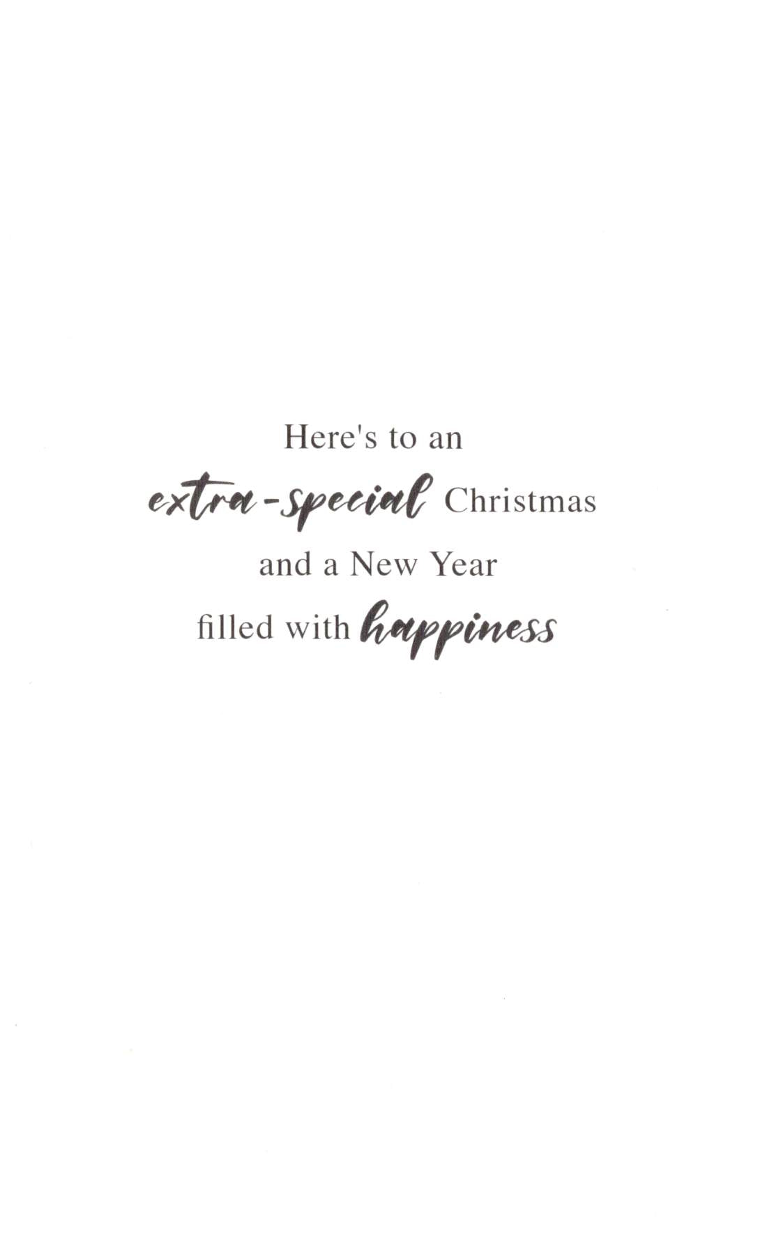 Amazing Husband Xmas Tree Embellished Christmas Card