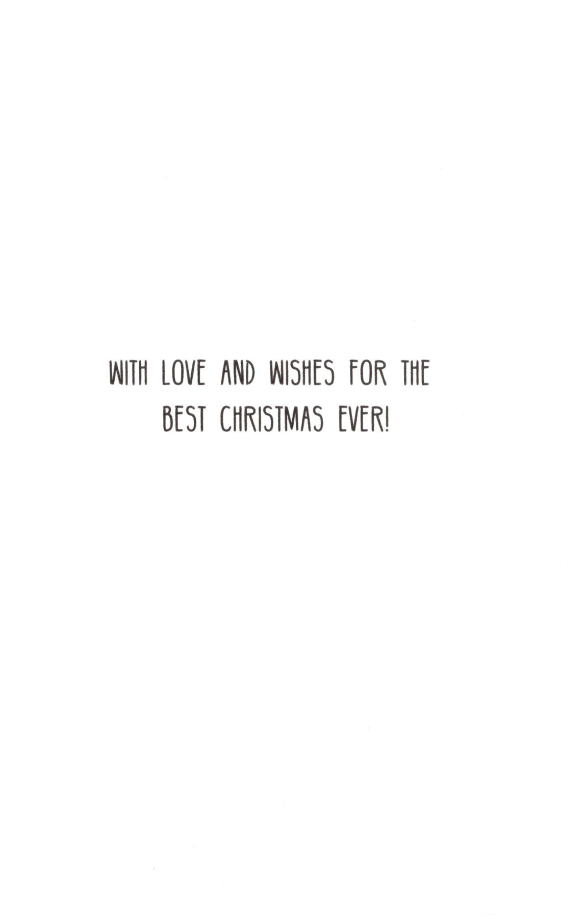 Grandson Ice Skating Dinosaur Embellished Christmas Card