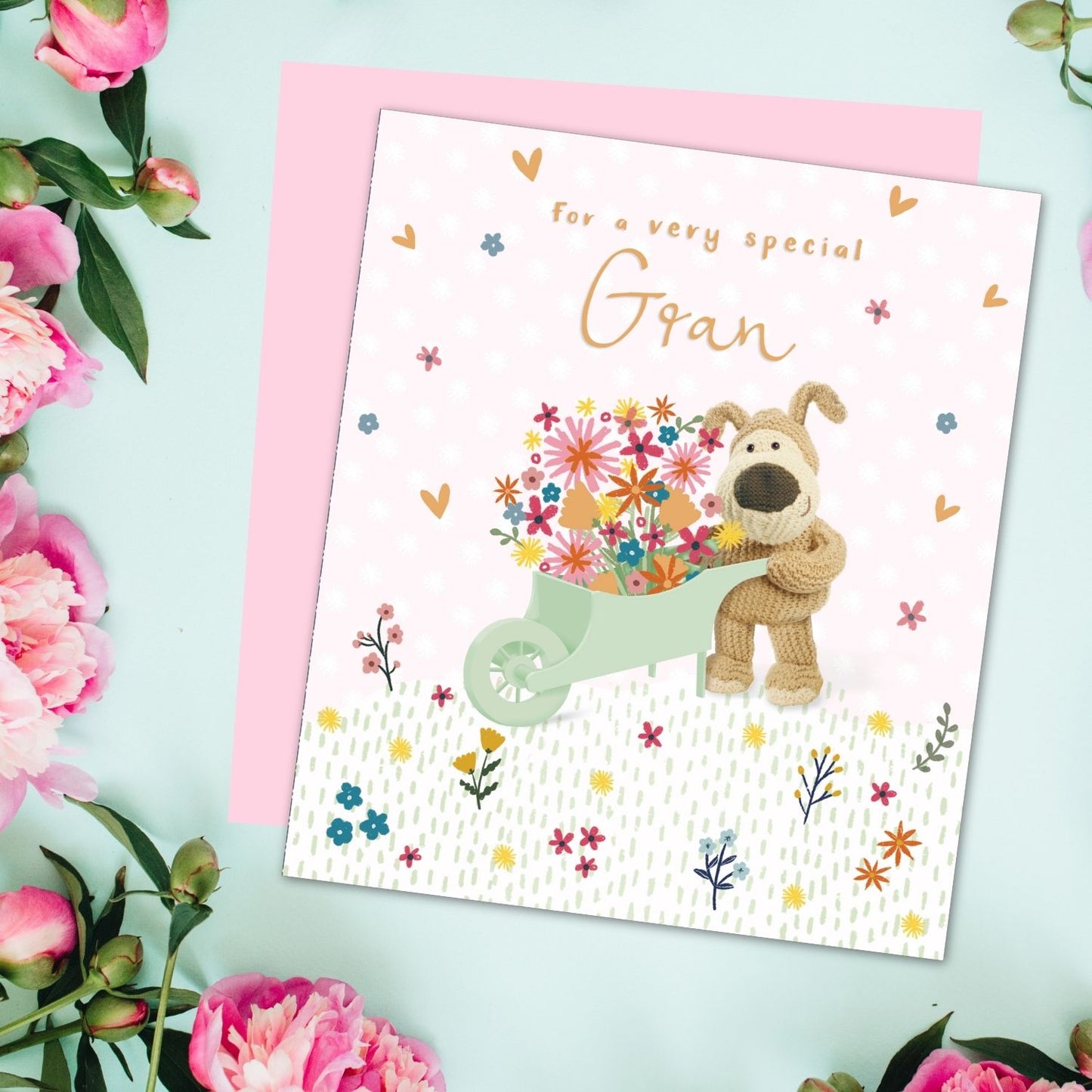 Boofle Very Special Gran Boofle's Blooms Cute Mother's Day Greeting Card