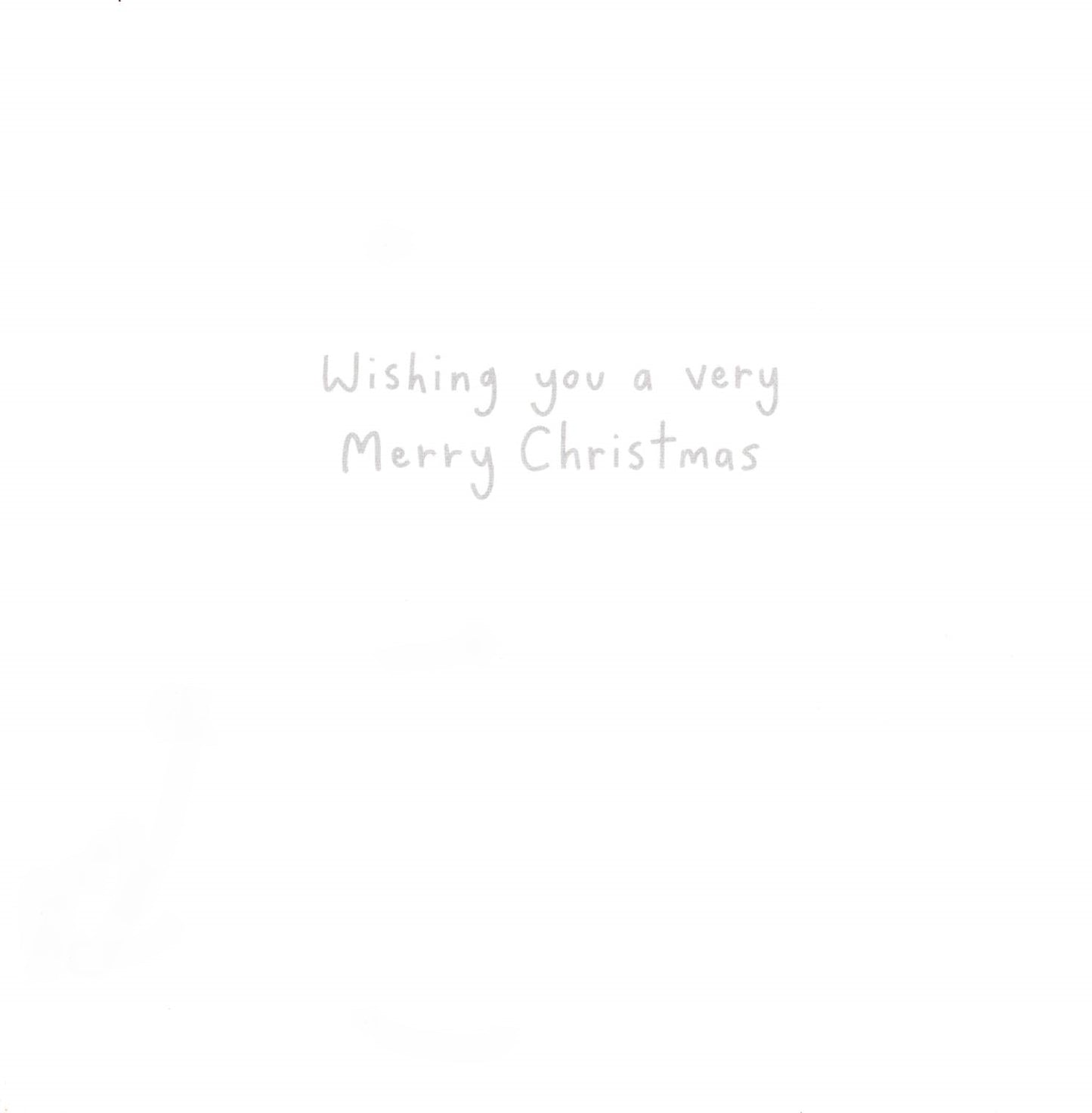 Candy Cane Lane Wonderful Niece Contemporary Christmas Card