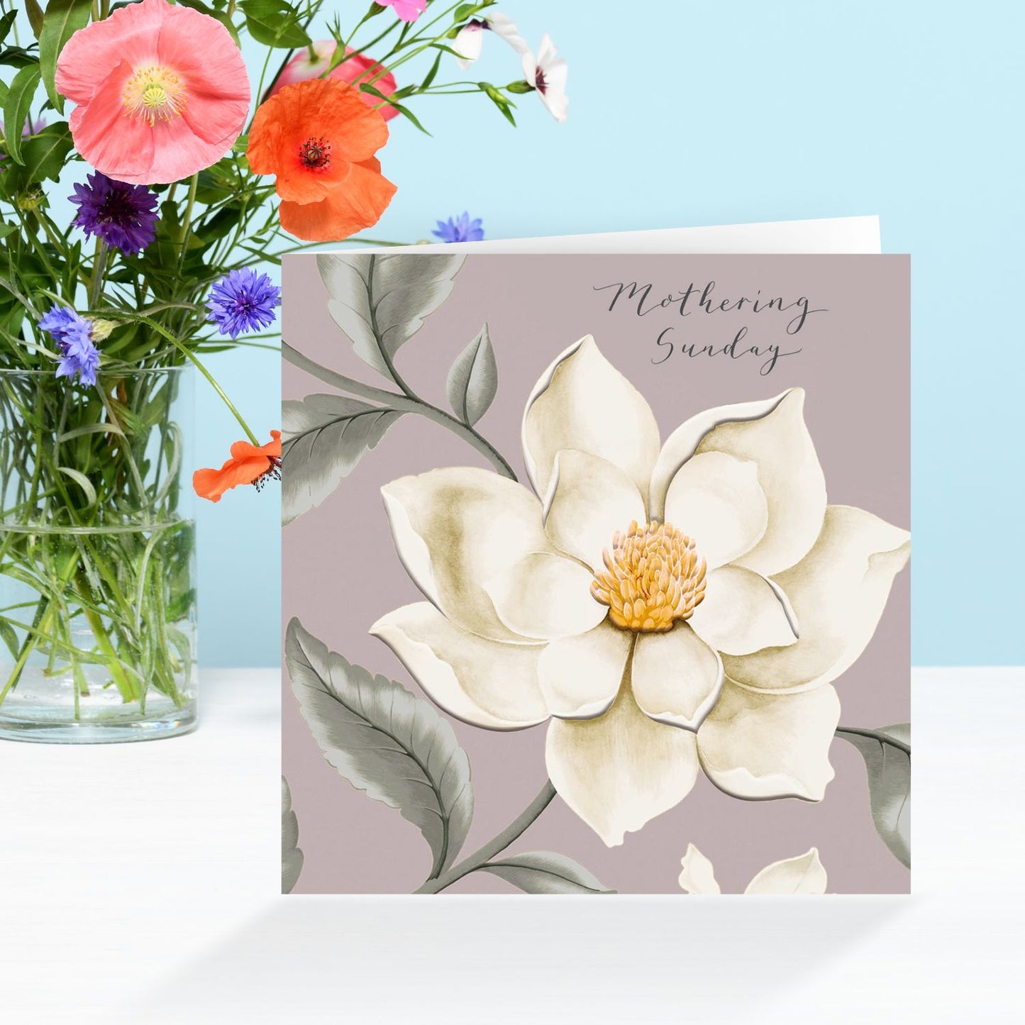 Sanderson Mothering Sunday Snow In Summer Artistic Mother's Day Greeting Card