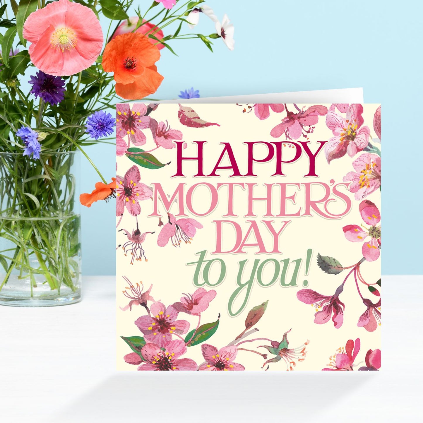 Emma Bridgewater Happy Mother's Day Mum-Osa Bloom Fest Artistic Greeting Card