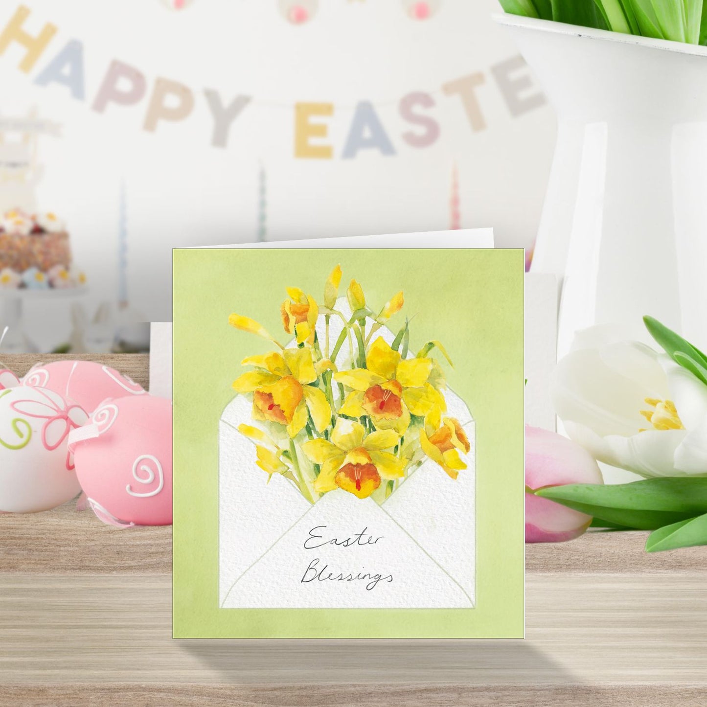 Pack Of 5 Easter Blessings Spring In An Envelope Artistic Pack Of Greeting Cards