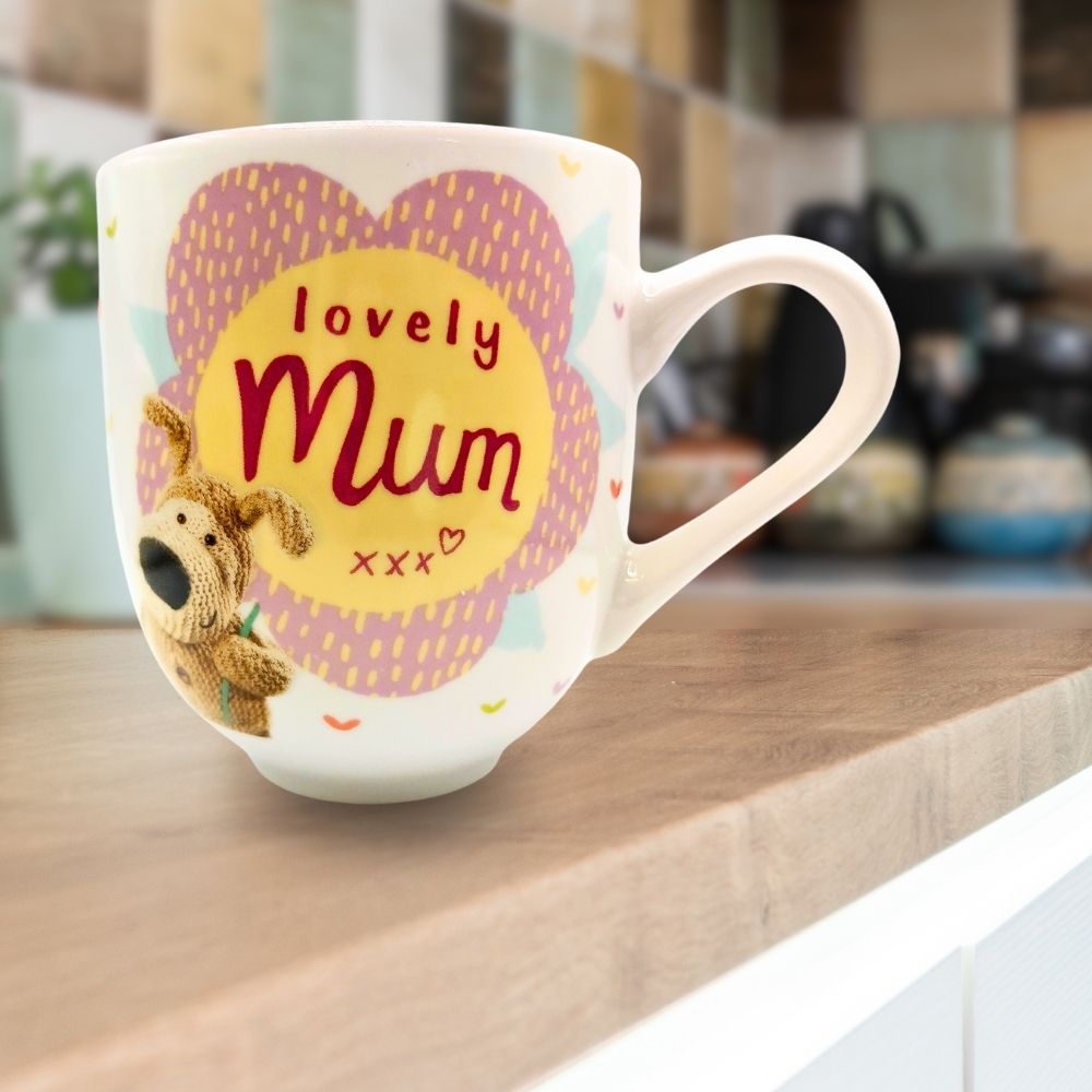 Boofle Lovely Mum Pop Of Petals! Mug Gift Idea