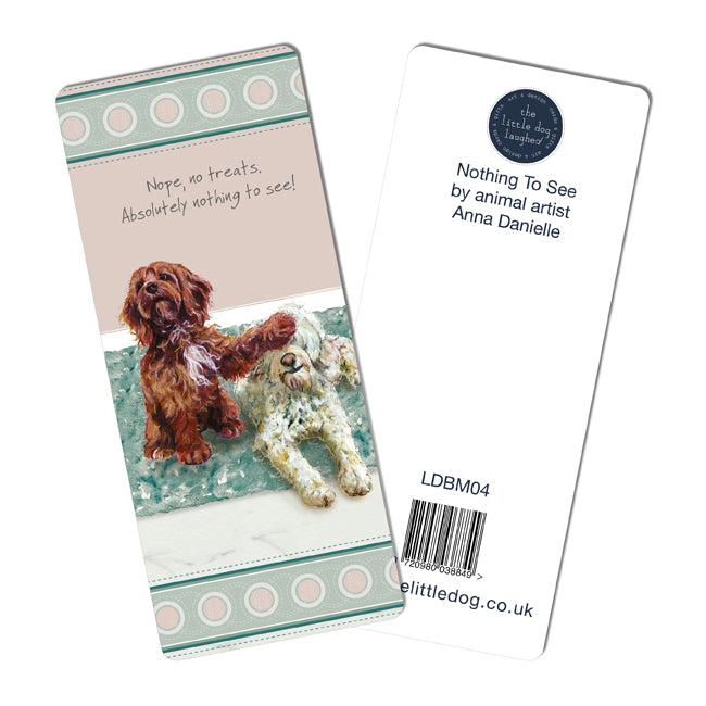 Little Dog Laughed Cockapoos Bookmark