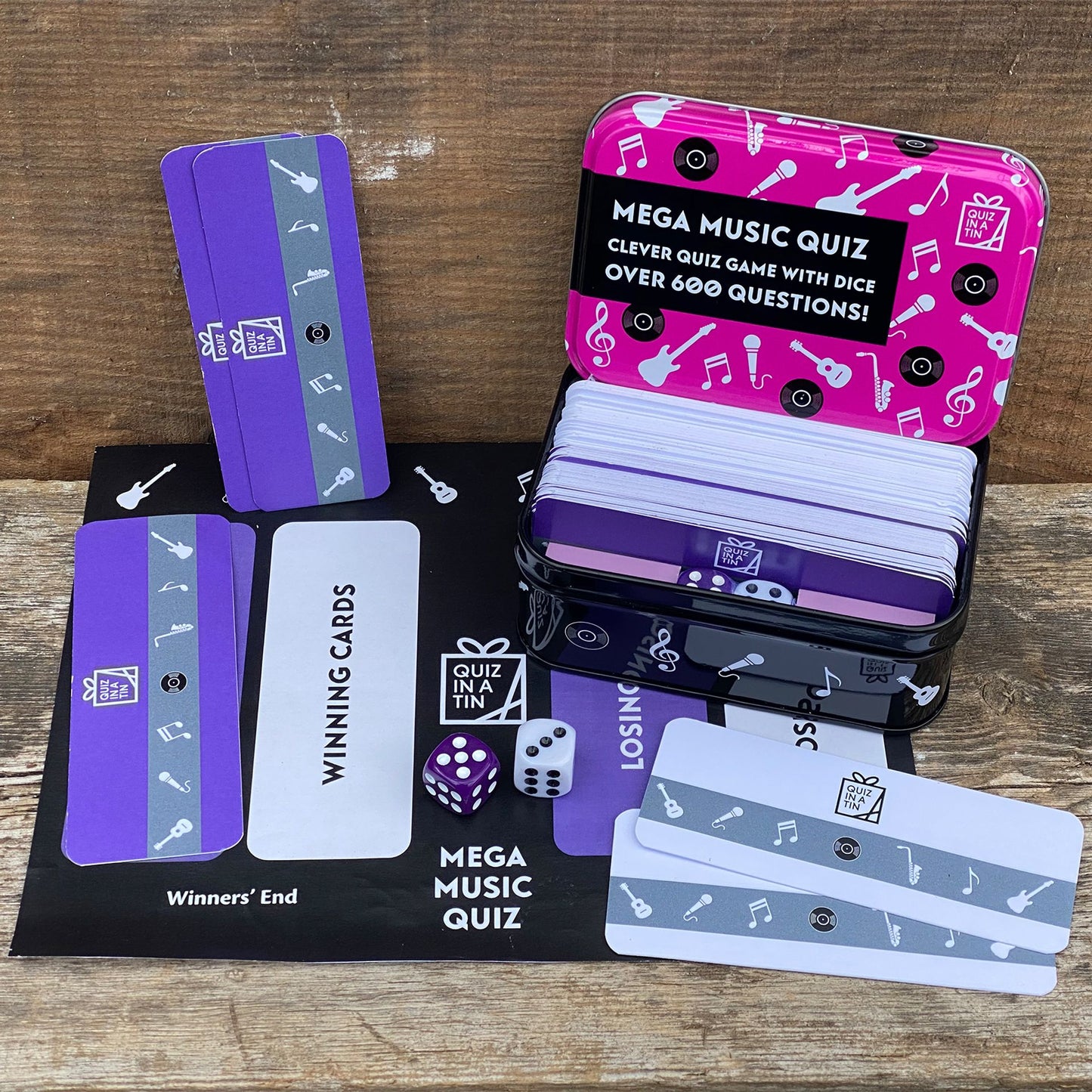 Apples To Pears Mega Music Quiz Kit Gift In A Tin