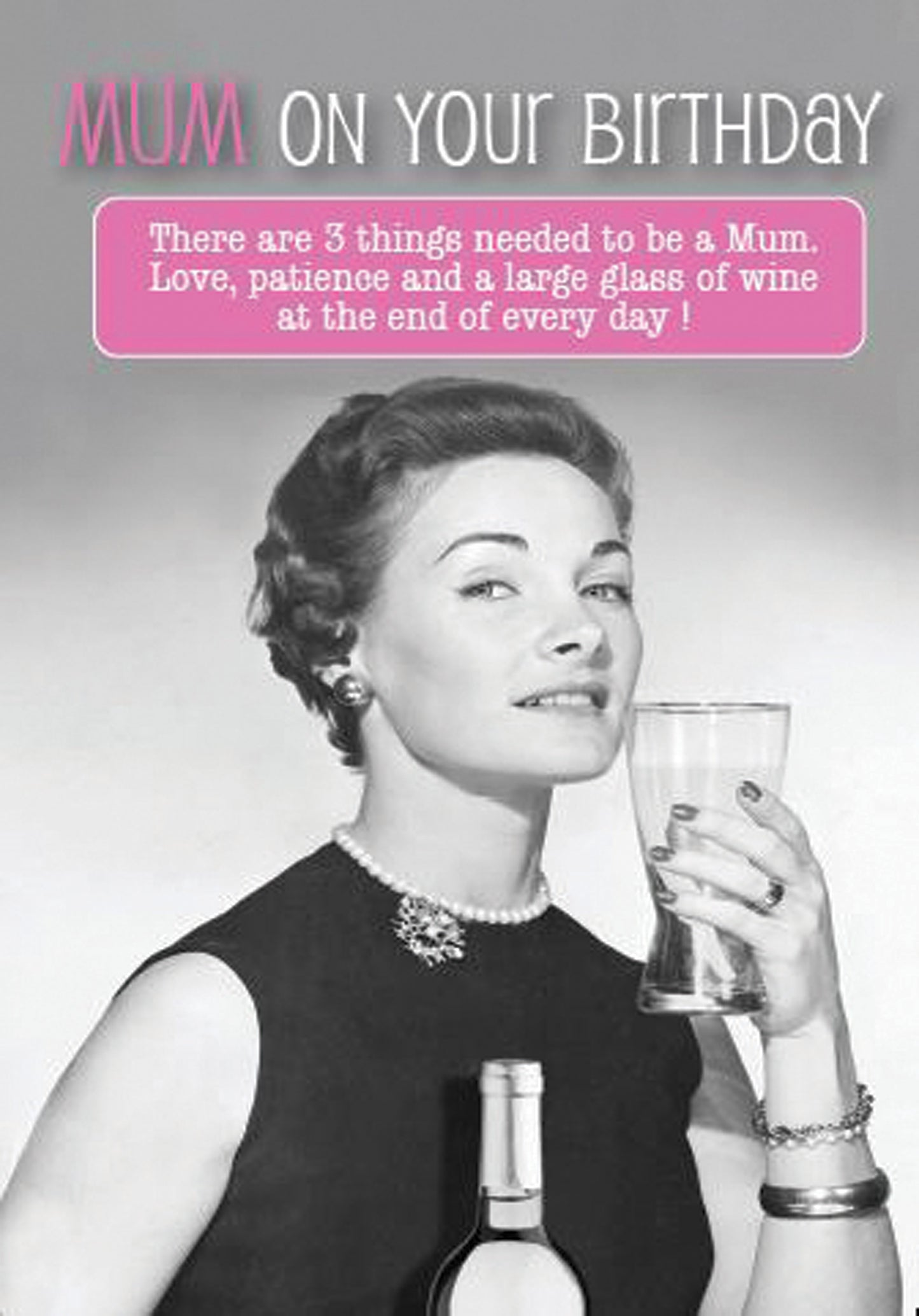 Mum On Your Birthday Humour Birthday Card