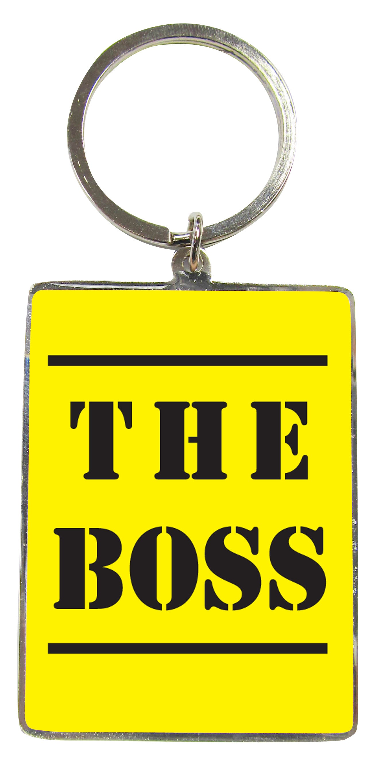 The Boss Metallic Keyring