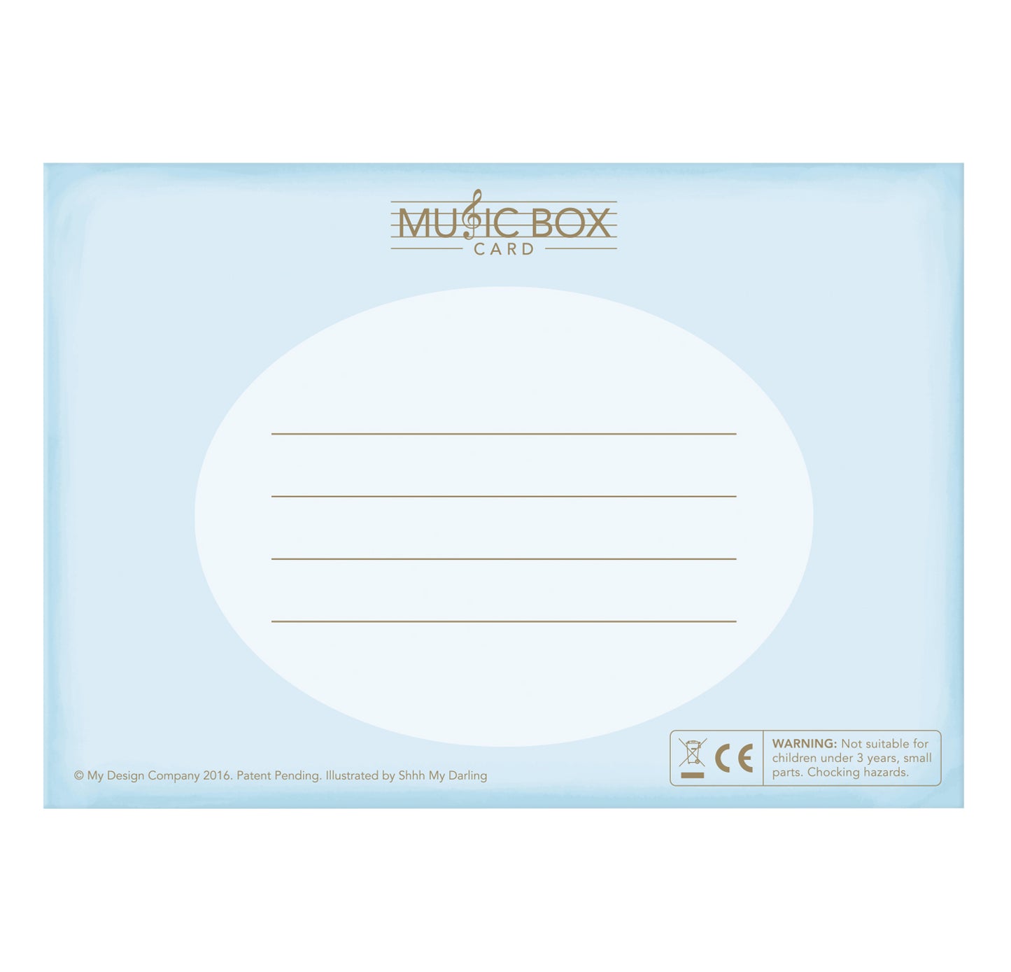 It's A Boy Music Box Card Novelty Dancing Musical Greeting Card