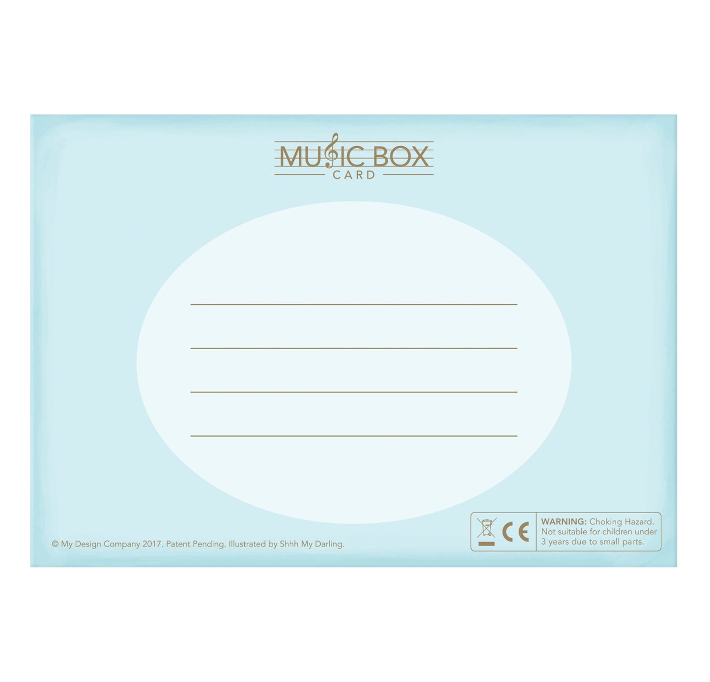 The Snow Queen Music Box Card Novelty Dancing Musical Christmas Card