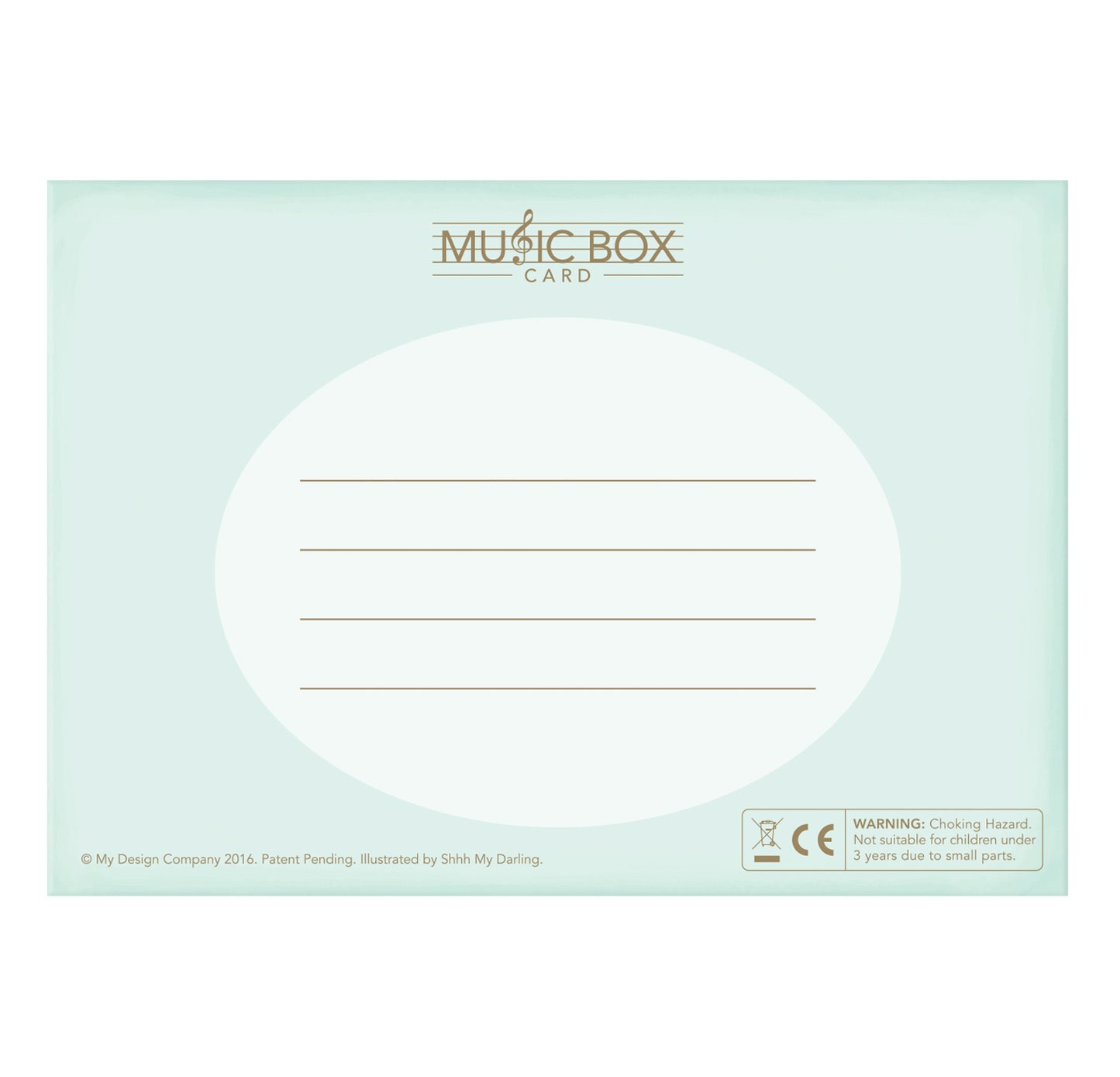 Santa's Workshop Music Box Card Novelty Dancing Musical Christmas Card