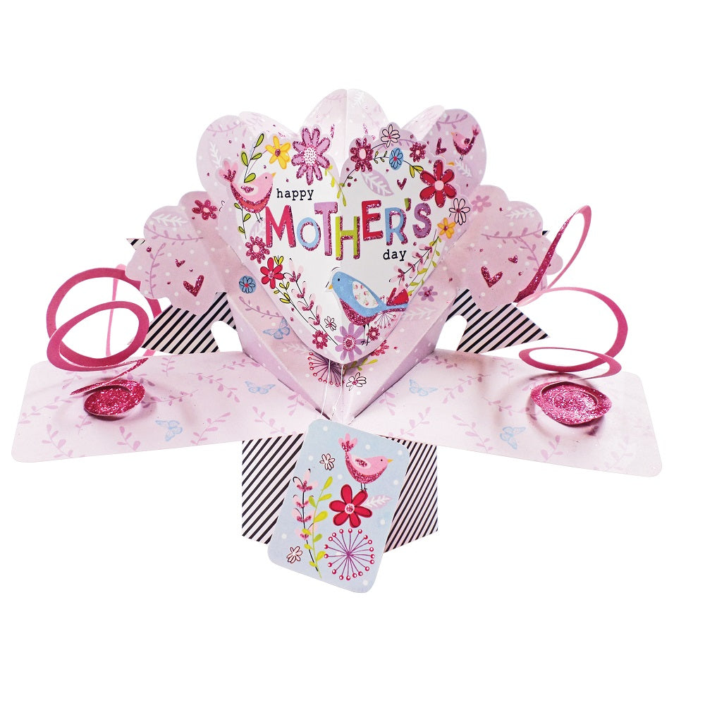 Happy Mother's Day Pretty Pop-Up Greeting Card