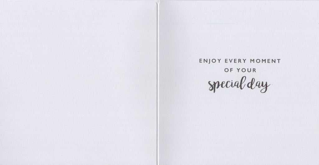 P For The Most Perfect Birthday Gold Foiled Birthday Greeting Card