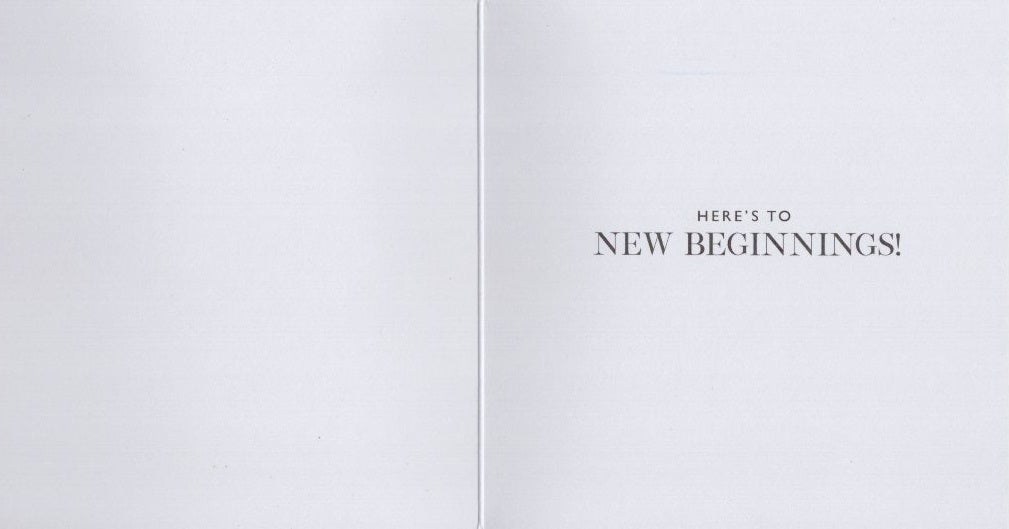 Congrats On Your New Home Gold Foiled New Home Greeting Card