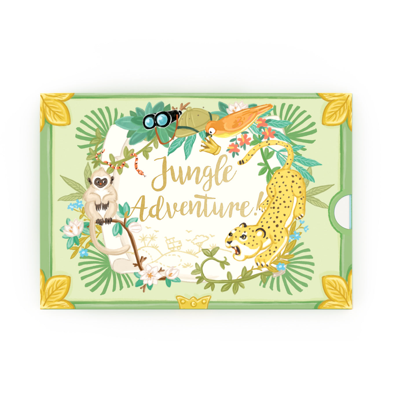 Jungle Adventure Music Box Card Novelty Dancing Musical Greeting Card