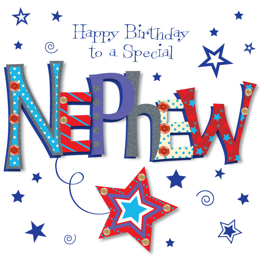 Special Nephew Happy Birthday Greeting Card