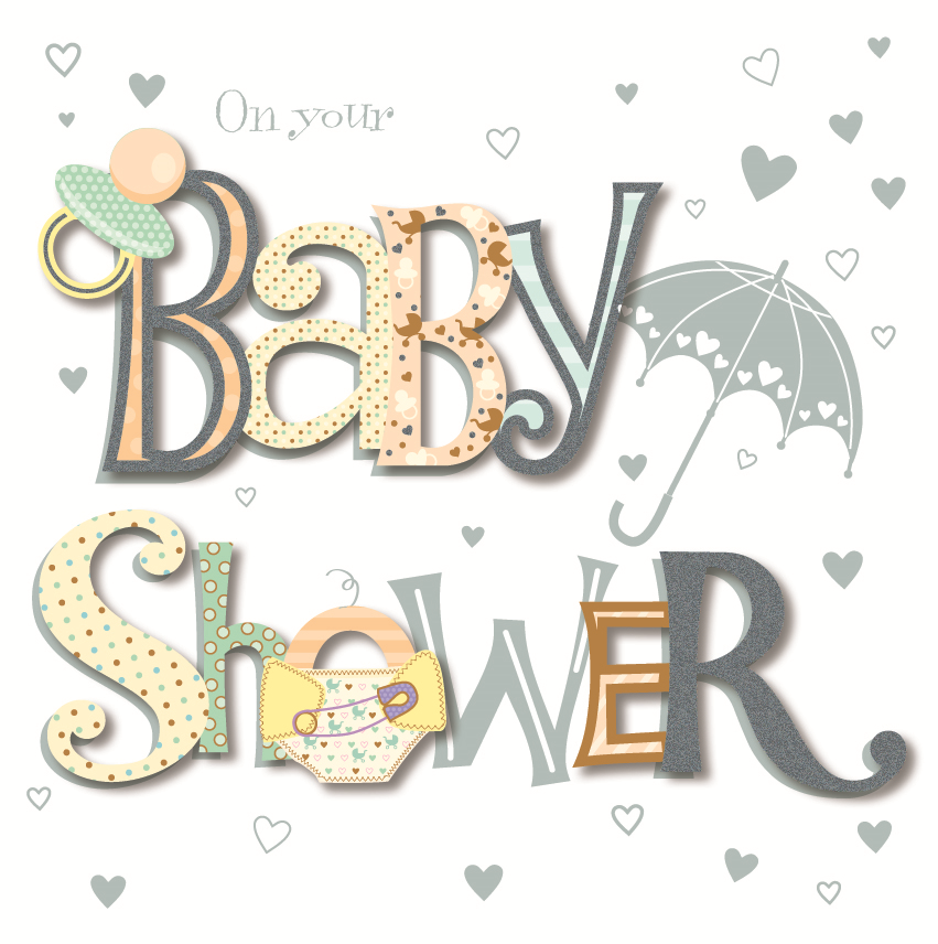 On Your Baby Shower Greeting Card