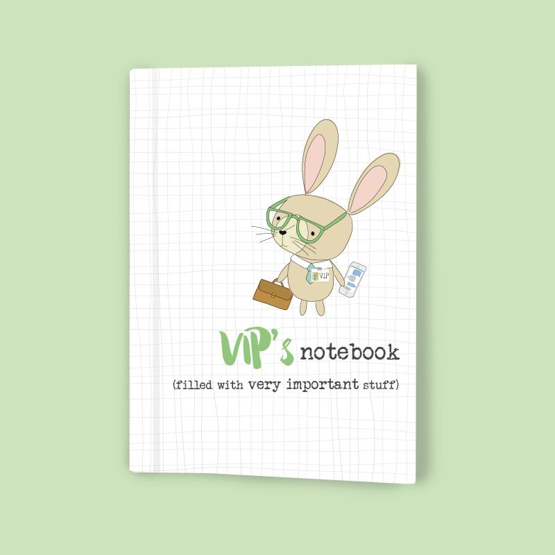 VIP'S Notebook Filled With Important Stuff Notebook Gift