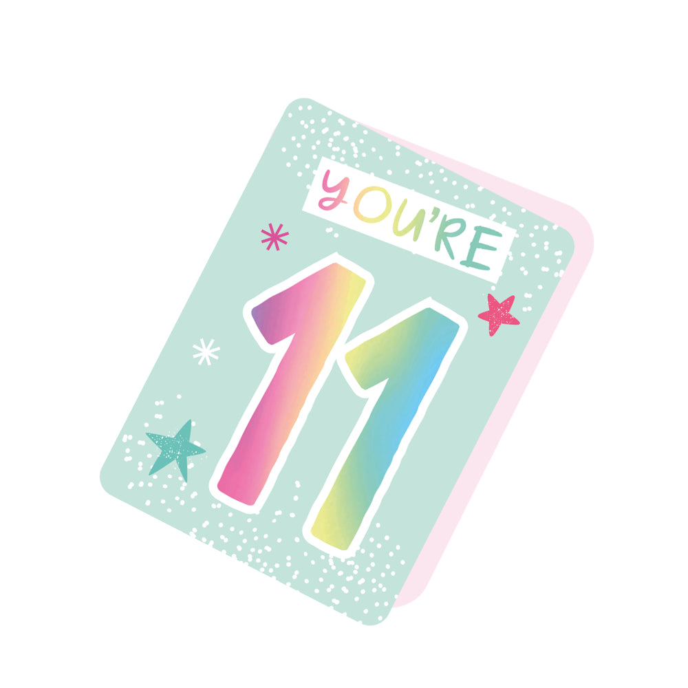 You're 11 Green Tag