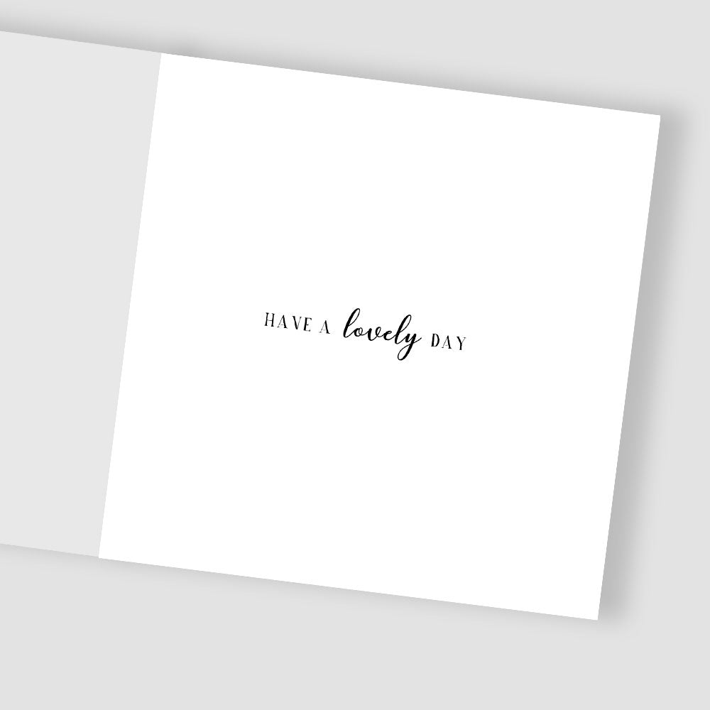 Just For You On Your Birthday Embellished Birthday Greeting Card