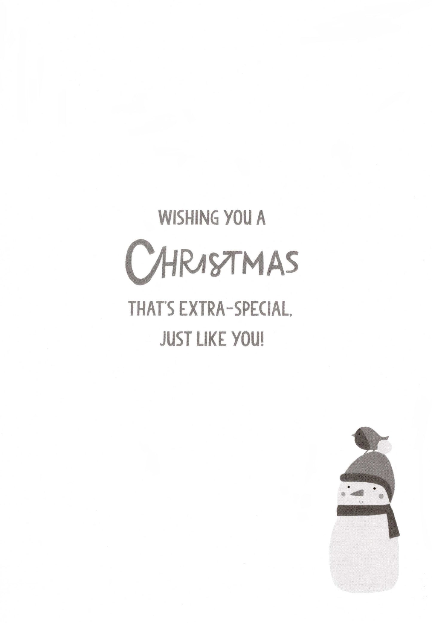 A Lovely Niece At Christmas Fun Hand-Finished Christmas Card