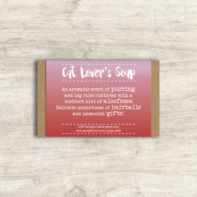 Cat Lovers Soap Bar In Gift Box