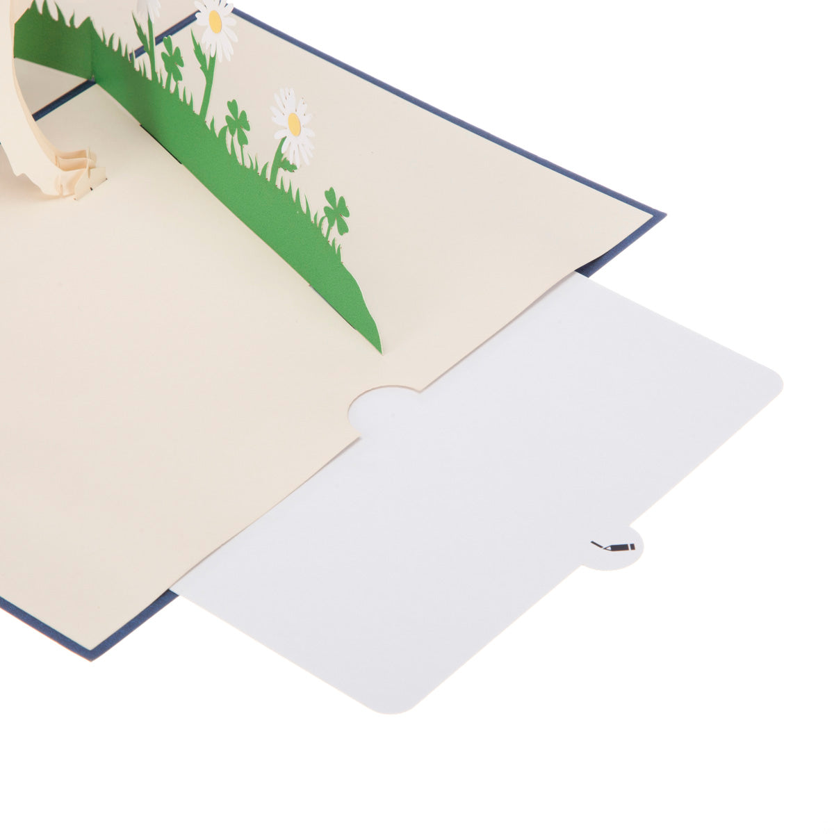 House Needs A Dog Golden Labrador Pop Up Greeting Card