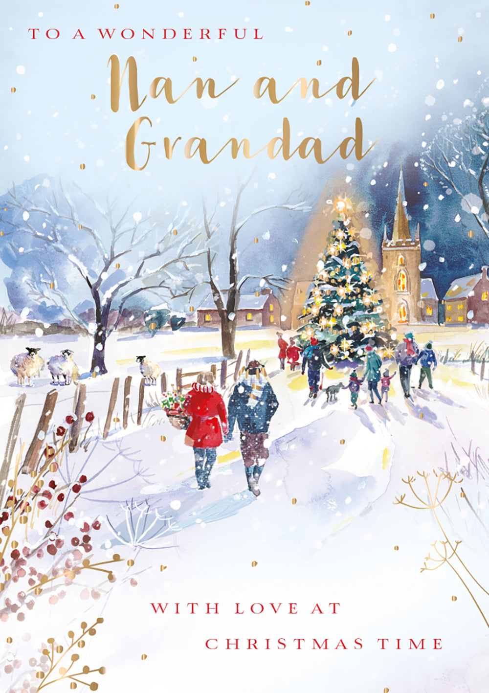 Weihnachtskarte 'Von Oma & Opa' - 15x Produktbild-Vorschau 2