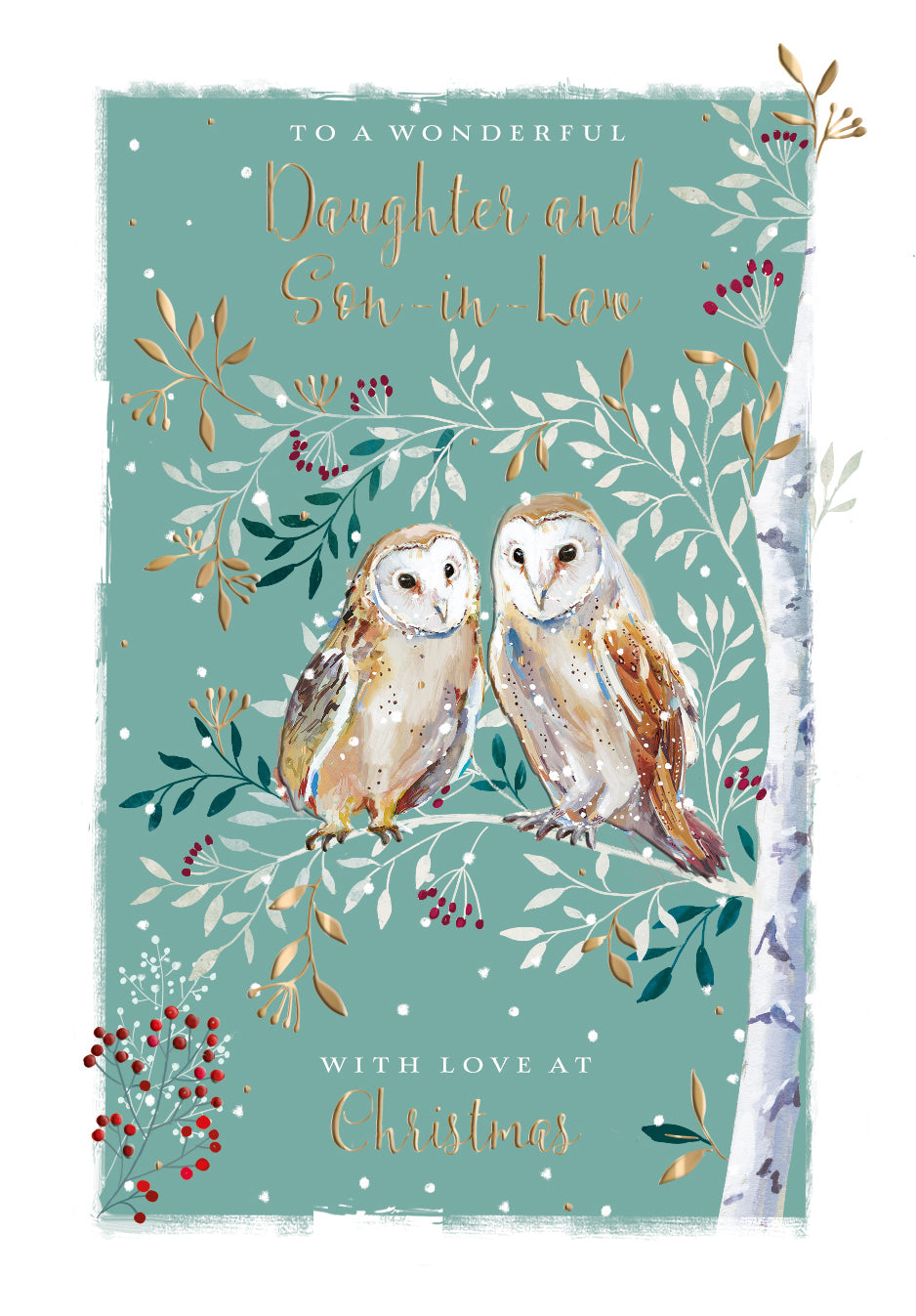 Daughter & Son-In-Law Christmas Greeting Card