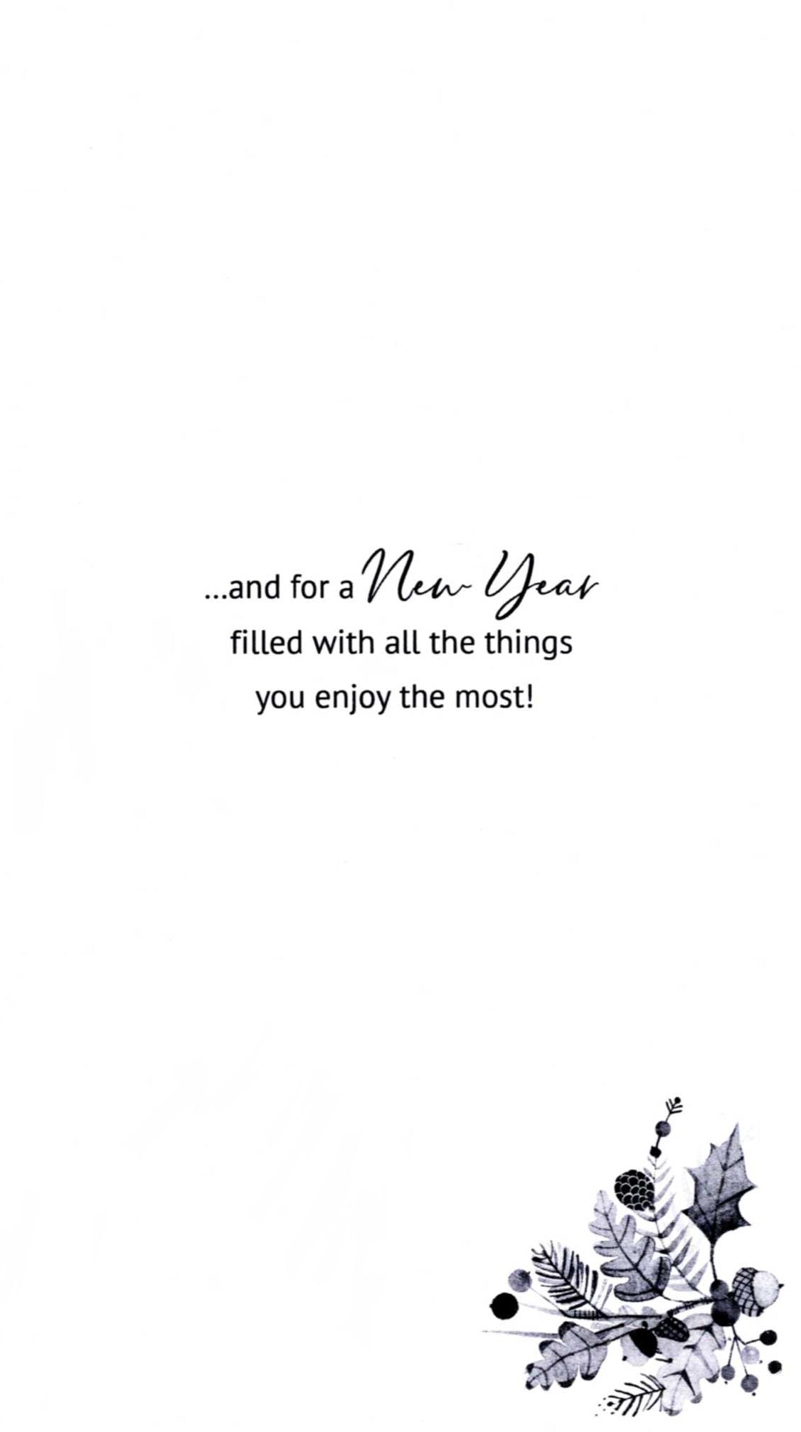 To A Special Grandson Embellished Christmas Card Hand-Finished