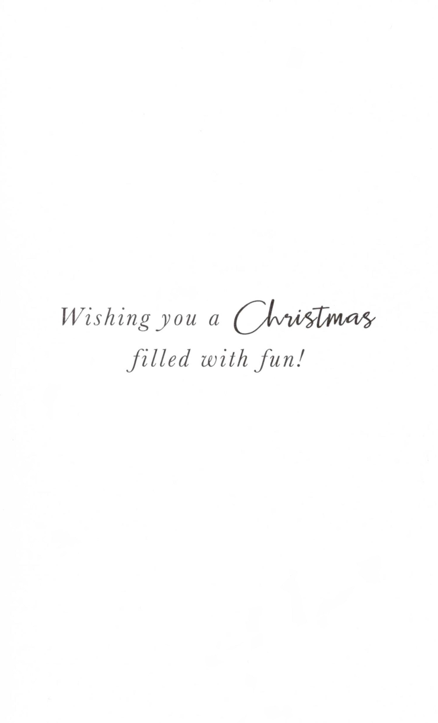 Lovely Daughter Love & Hugs Embellished Christmas Card