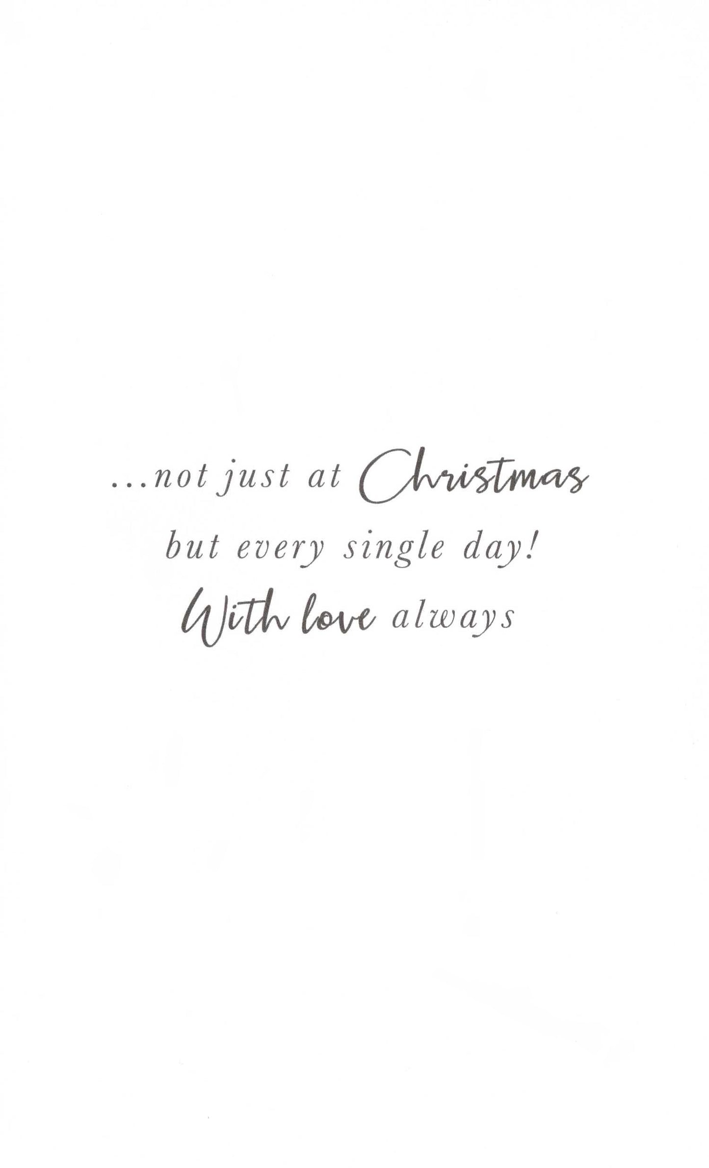 One I Love Cute Dalmatians Embellished Christmas Card