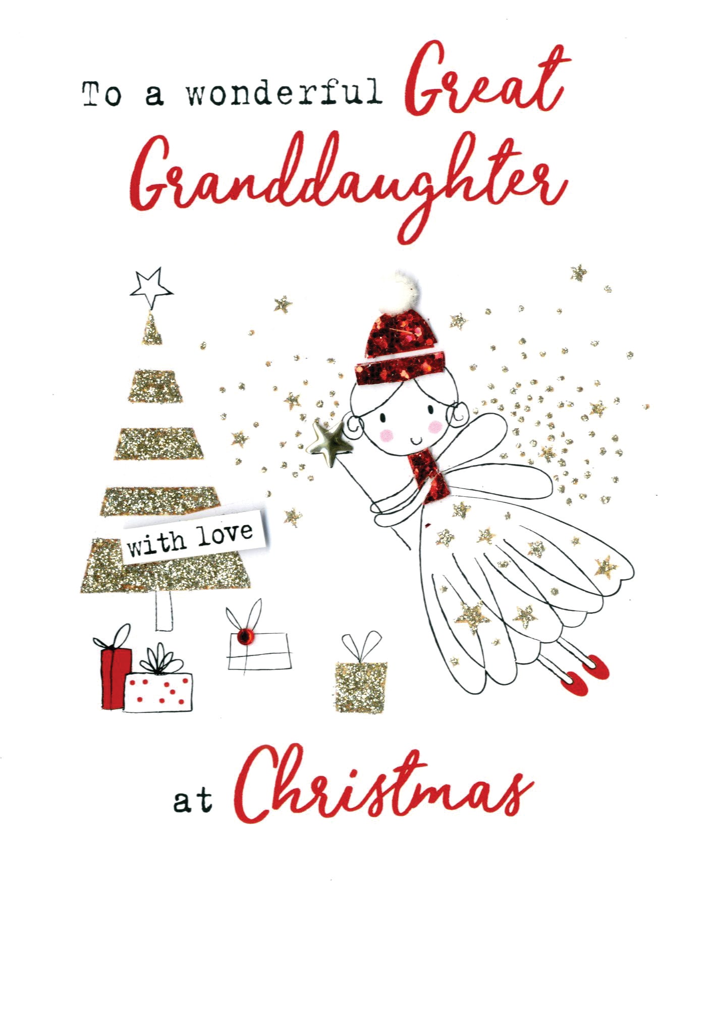 Great Granddaughter Irresistible Christmas Greeting Card – Love Kate's Great Granddaughter Irresistible Christmas Greeting Card – Love Kate's