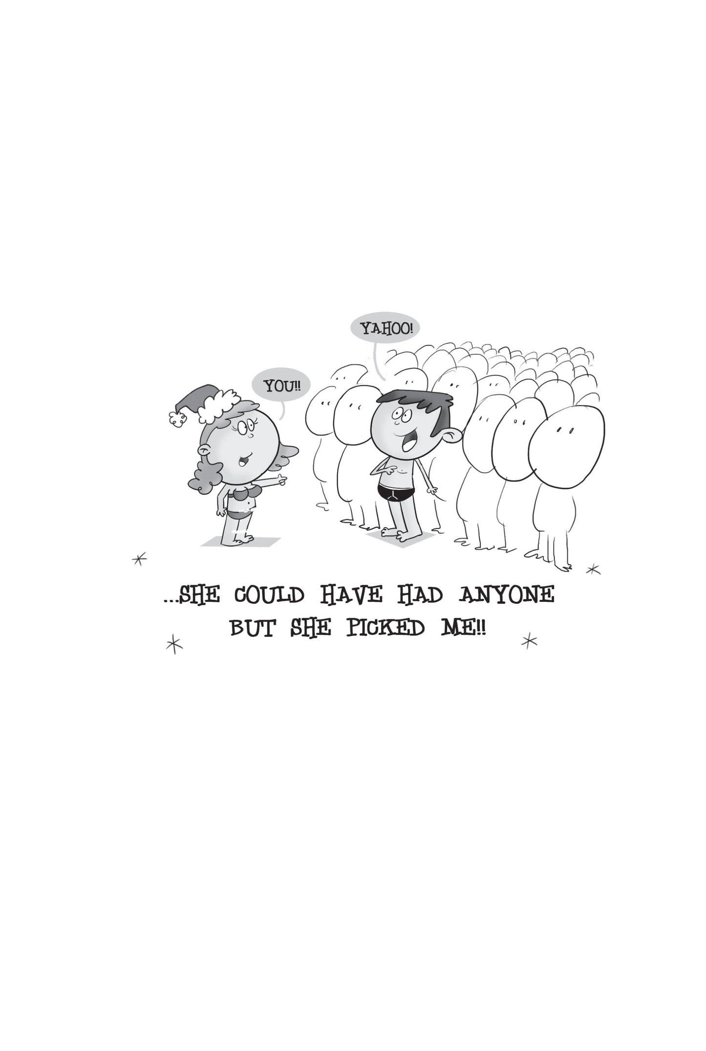 Merry Christmas My Girlfriend Funny Christmas Card