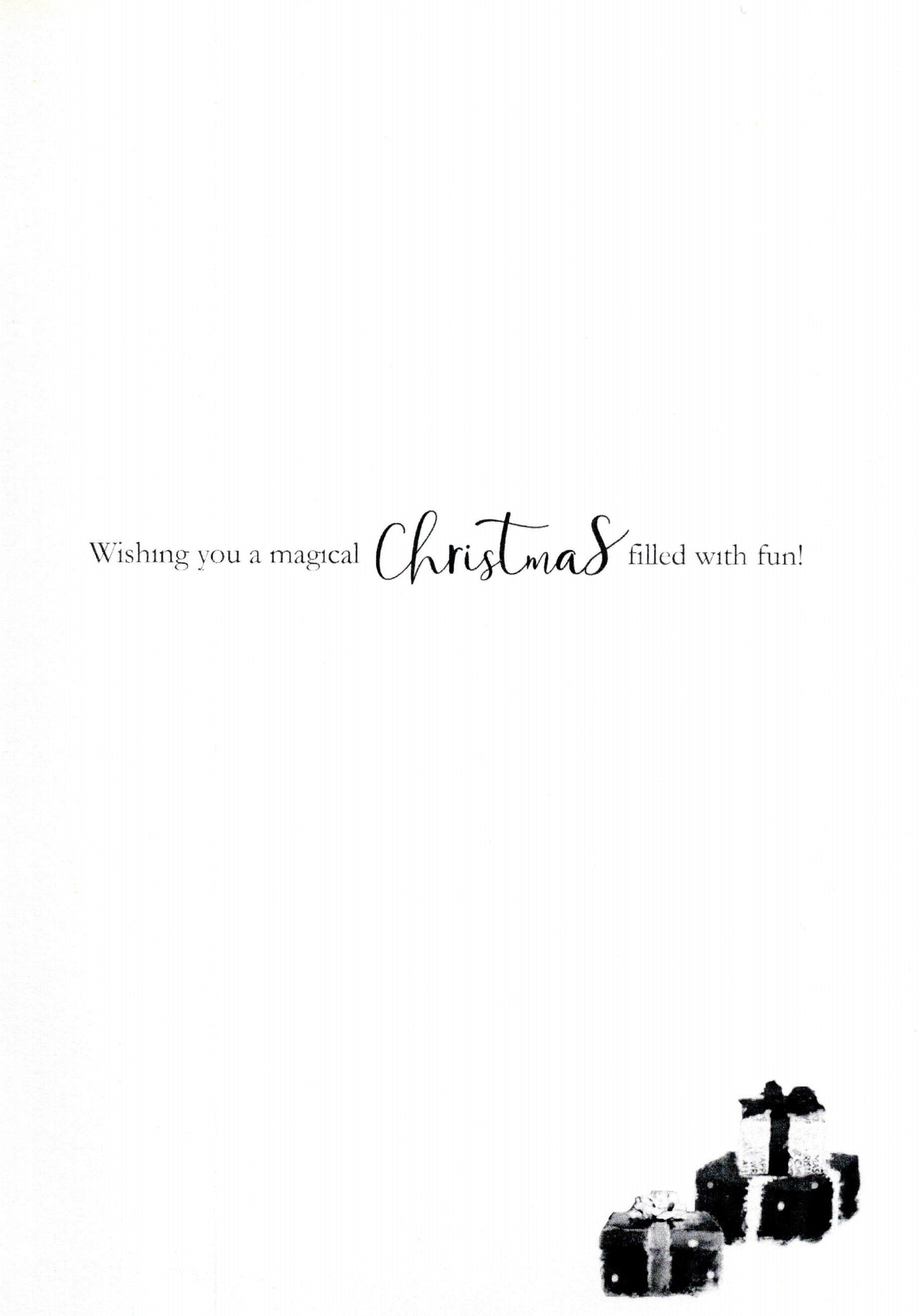 Beautiful Daughter Singing Musical Christmas Card