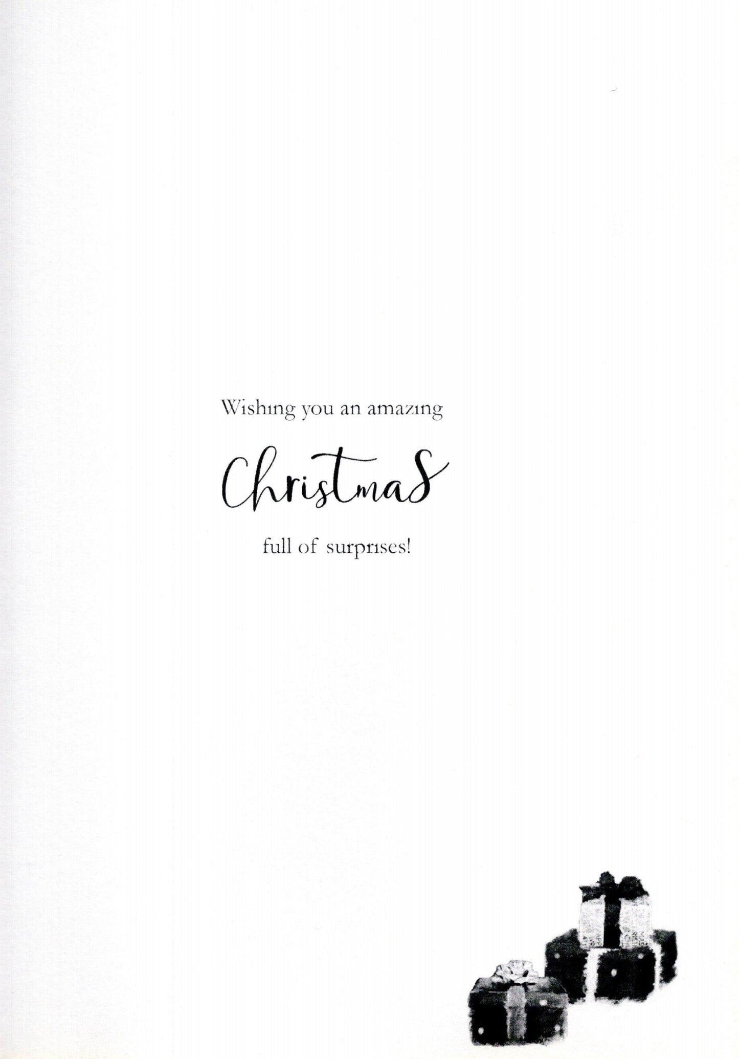 Wonderful Son Singing Musical Christmas Card