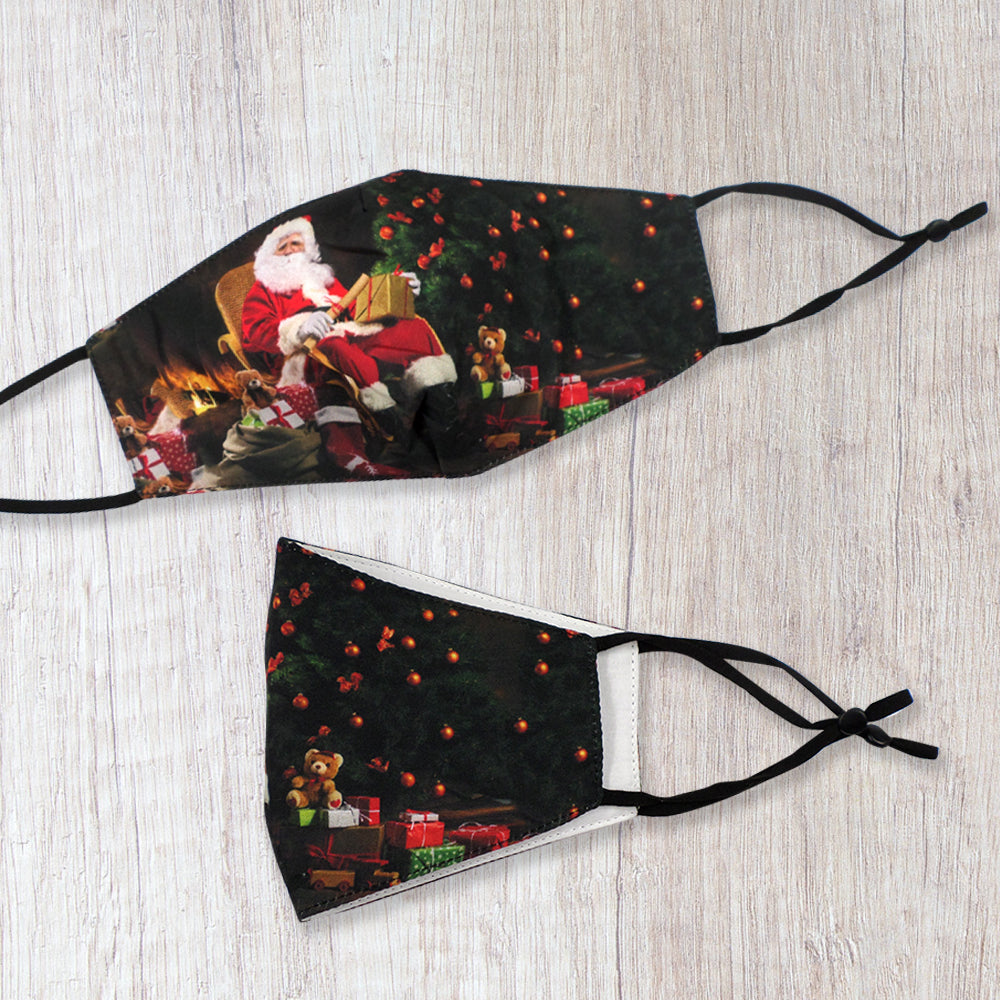 Xmas Novelty Traditional Face Mask Durable & Reusable