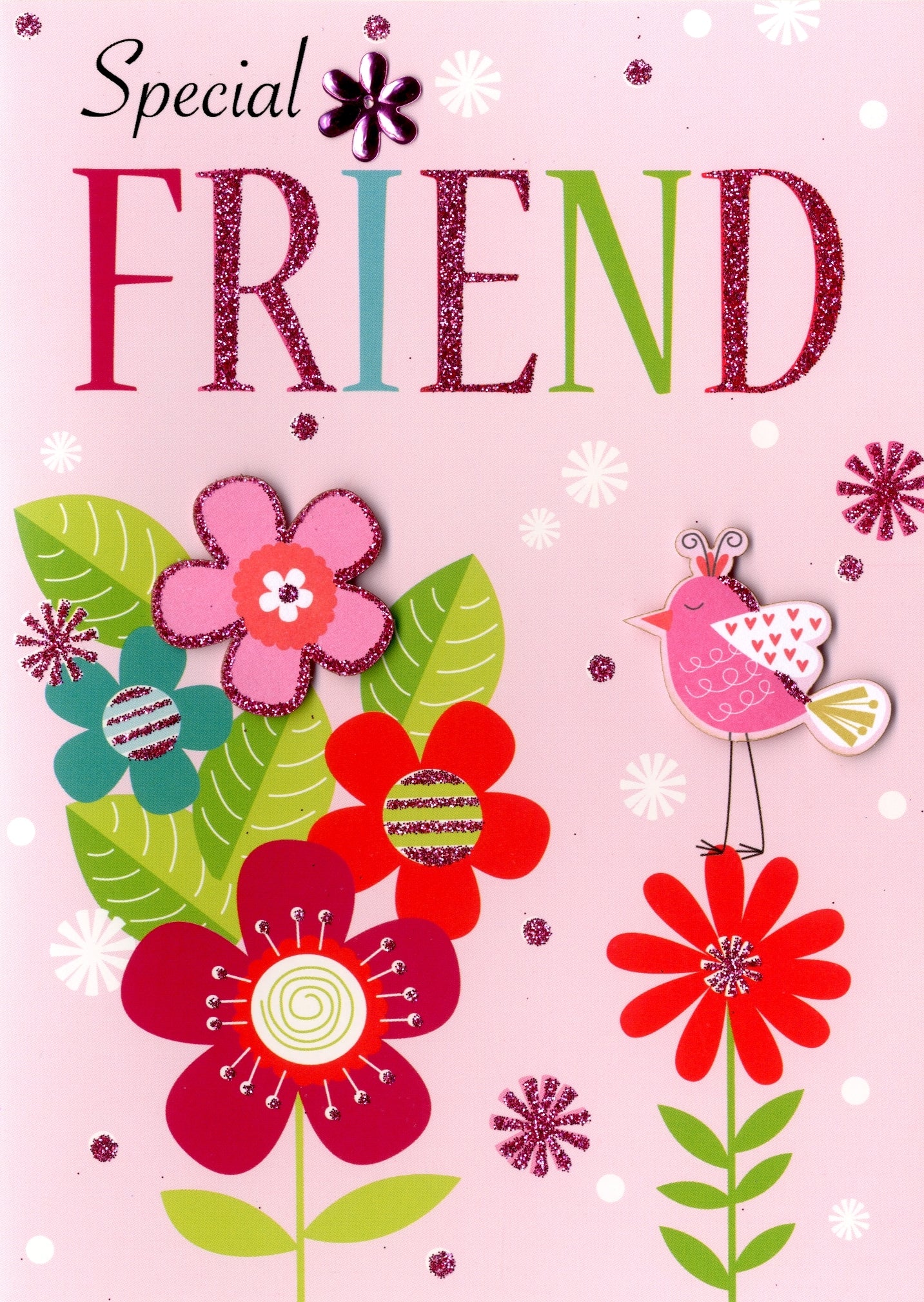Special Friend Birthday Greeting Card