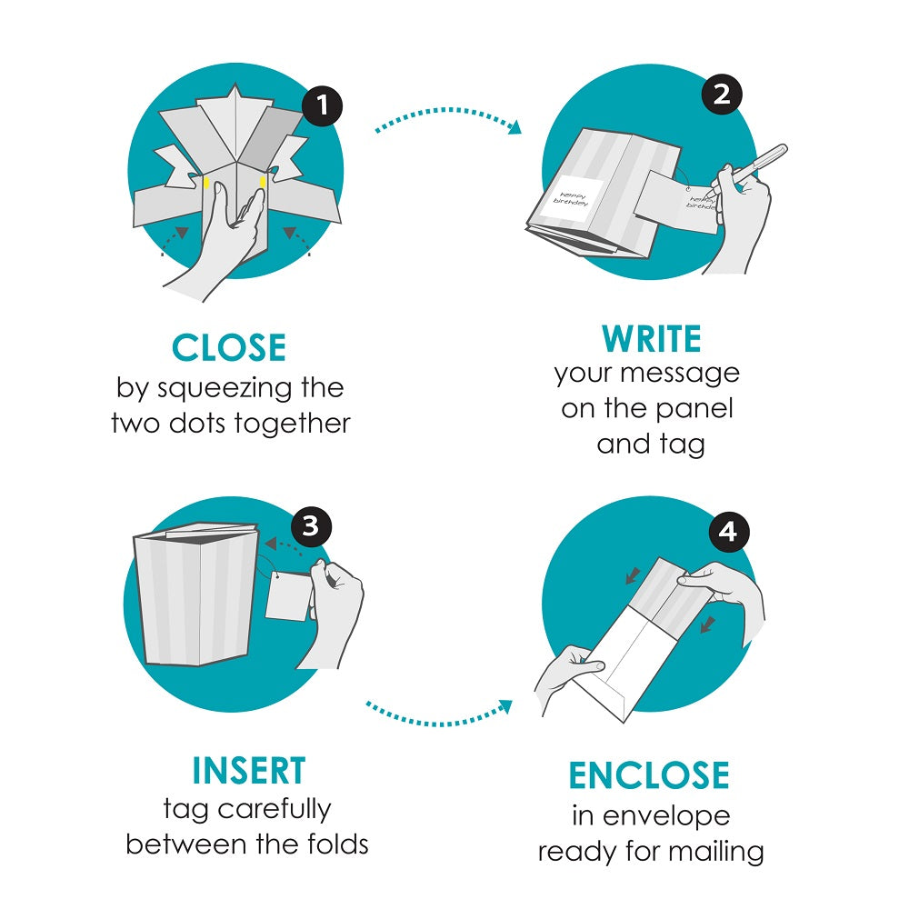 68 Years Happy 68th Anniversary Pop-Up Greeting Card